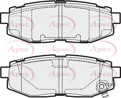 Brake Pad Set APEC PAD1954