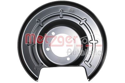 Panel rozbryzgiwujący, tarcza hamulcowa METZGER AUTOTEILE 6115581