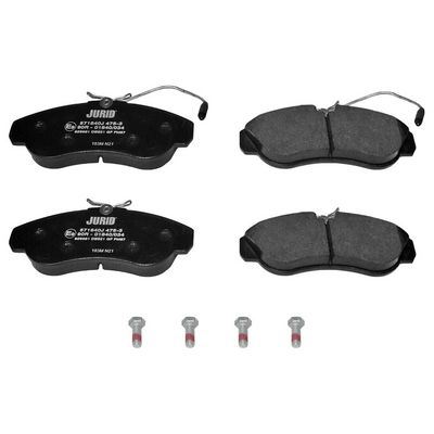 BREMSBELAGSATZ SCHEIBENBREMSE JURID 571840J