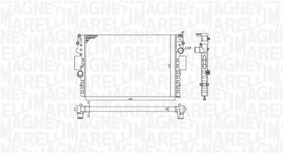 Radiator, engine cooling 350213183800