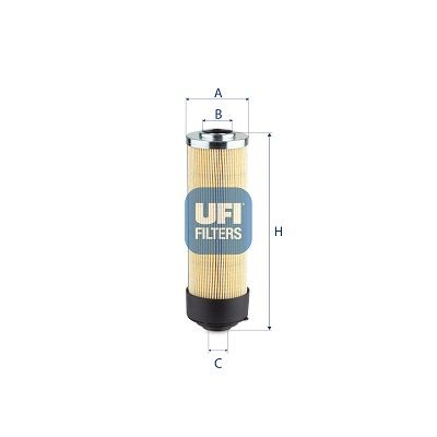 Hydraulisch filter (patroon) past: FENDT 2 S FARMER, 14 S FARMER, 102 FARMER, 102 LS FARMER, 102 LSA FARMER, 102 S FARMER, 102 SA FARMER, 103 FARMER, 103 LS FARMER, 103 LSA FARMER, 103 S FARMER