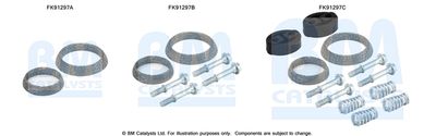 Монтажный комплект, катализатор BM CATALYSTS FK91297 для TOYOTA CELICA