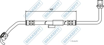 APEC Brake Hose BHO4031