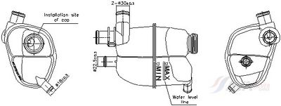 AUSGLEICHSBEHäLTER KüHLMITTEL AVA Clever Choice MCT021