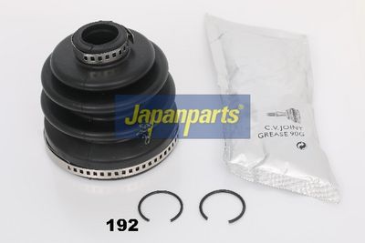 JAPANPARTS Gofruotoji membrana, kardaninis velenas