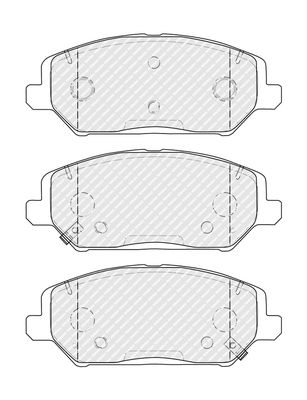 SET PLACUTE FRANA FRANA DISC FERODO FDB5317 1