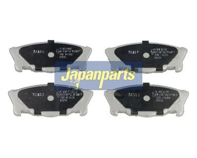 JAPANPARTS Stabdžių trinkelių rinkinys, diskinis stabdys