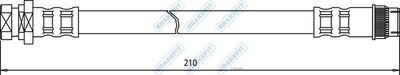 APEC Brake Hose BHO4110