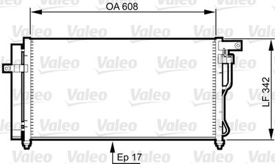 Condenseur, climatisation VALEO