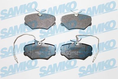 SAMKO 5SP748 Тормозные колодки и сигнализаторы  для PEUGEOT 405 II (4B) 2.0 T 16 X4