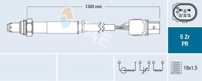 Sonda lambda FAE 75098