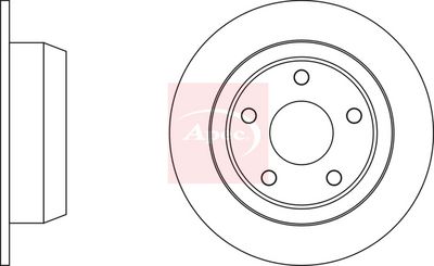 APEC Brake Disc DSK2180