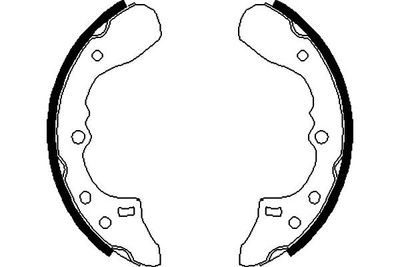Kavo Parts Stabdžių trinkelių komplektas