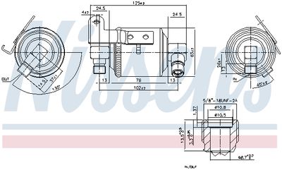 USCATOR AER CONDITIONAT NISSENS 95109 5