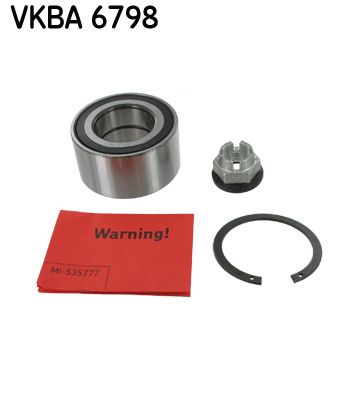 Комплект подшипника ступицы колеса SKF VKBA 6798 для DACIA LODGY