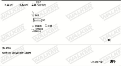 ABGASANLAGE WALKER CIK018772