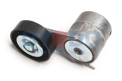 Įtempiklio skriemulys, V formos rumbuotas diržas