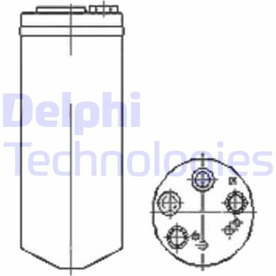 DELPHI TSP0175289 Осушитель кондиционера  для HYUNDAI ELANTRA (Хендай Елантра)