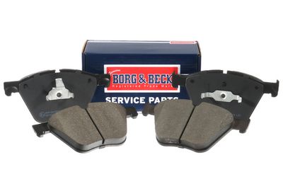 комплект спирачно феродо, дискови спирачки BORG & BECK BBP2270