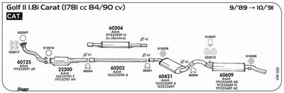 Układ wydechowy SIGAM VW033