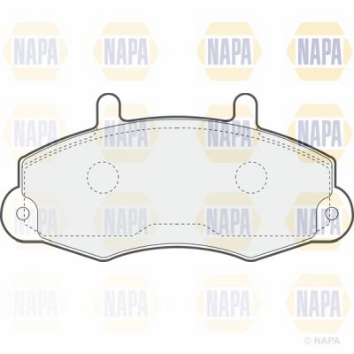 Brake Pad Set NAPA PBP7121