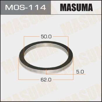 Уплотнительное кольцо, труба выхлопного газа MASUMA MOS-114 для LEXUS GX