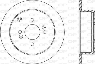 OPEN PARTS BDA2354.10 Тормозные диски OPEN PARTS для KIA RIO