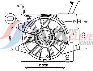LüFTER MOTORKüHLUNG AVA Clever Choice KA7535