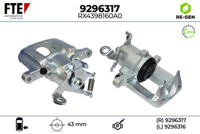 спирачен апарат FTE 9296317