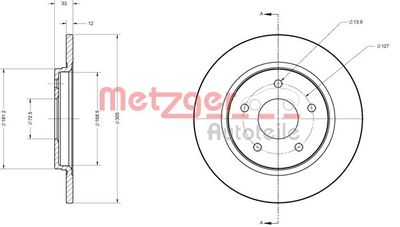 Brake Disc 6110120