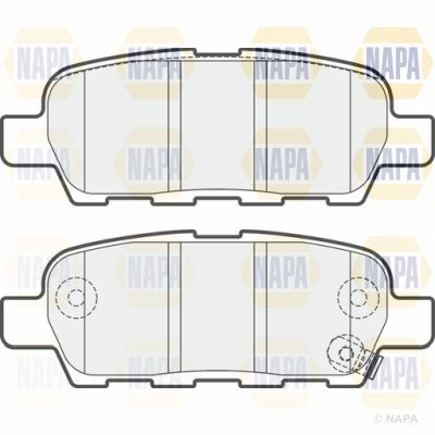 Brake Pad Set NAPA NBP1600