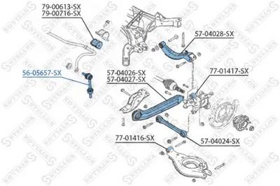 биалета STELLOX 56-05657-SX