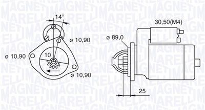 MAGNETI MARELLI Starteris