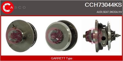 Skupina trupu, turbodmychadlo CASCO CCH73044KS