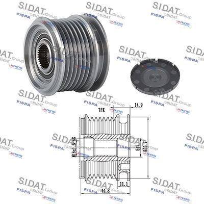 механизъм за свободен ход на генератор SIDAT 455040