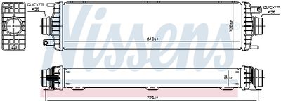 INTERCOOLER COMPRESOR NISSENS 961546 1