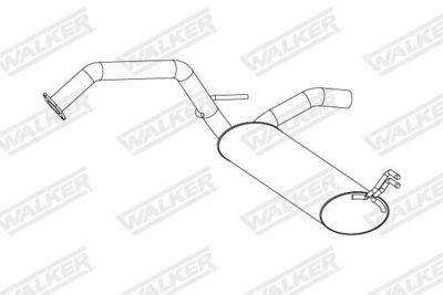 ENDSCHALLDäMPFER WALKER 25285 1