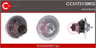 Skupina trupu, turbodmychadlo CASCO CCH73139KS