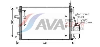 KONDENSATOR KLIMAANLAGE