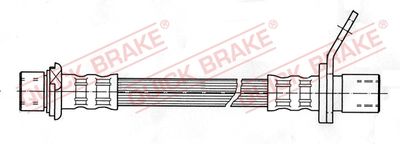 QUICK BRAKE 22.911 Тормозной шланг  для TOYOTA COROLLA Liftback (_E11_) 1.4 (EE111_)