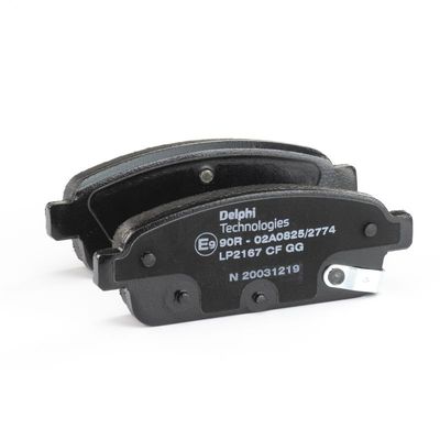 BREMSBELAGSATZ SCHEIBENBREMSE DELPHI LP2167 37