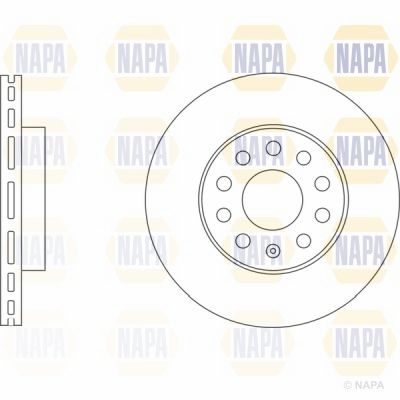 Brake Disc NAPA PBD8588