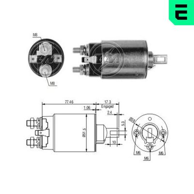 магнитен превключвател, стартер ERA ZM690