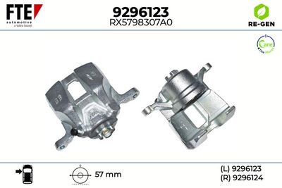 спирачен апарат FTE 9296123