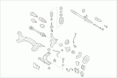 RADAUFHäNGUNG SACHS VWPOLOFS001