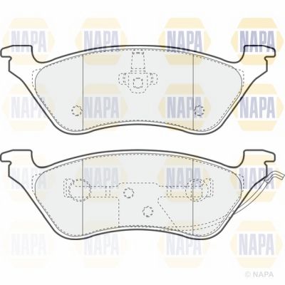 Brake Pad Set NAPA PBP7381