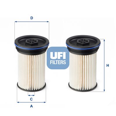 Топливный фильтр UFI 26.071.00 для OPEL ANTARA