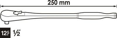 Prepínacia račňa VIGOR V4946-S