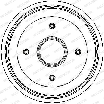 TAMBUR FRANA FERODO FDR329122 3