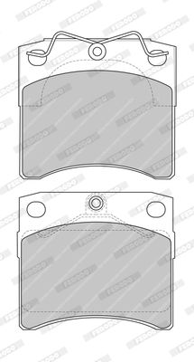 Brake Pad Set, disc brake FVR1131